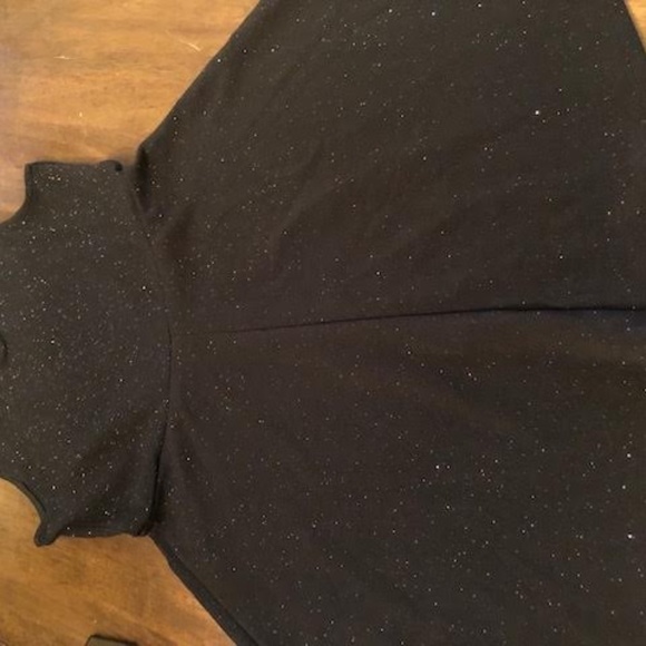 Girls Black Sparkle Dress (Size 16) - Picture 2 of 3